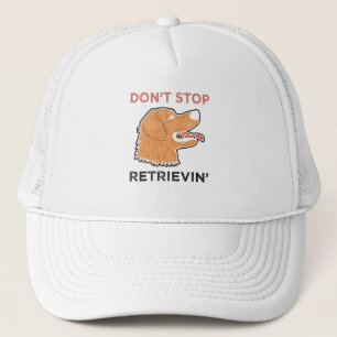 Golden Retriever - Stop niet met Retrievin. Trucker Pet