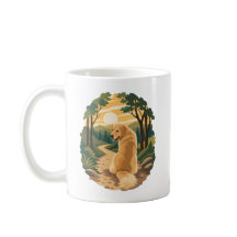 Golden Retriever Sunset Trail Avontuur