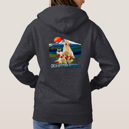 Golden Retriever Sweatshirt (unisex) (Achterkant)
