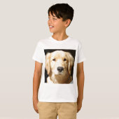 Golden Retriever T-shirt (Voorkant volledig)