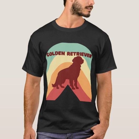 Golden Retriever  T-shirt (Voorkant)