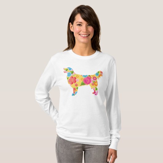 Golden Retriever T-shirt (Voorkant volledig)