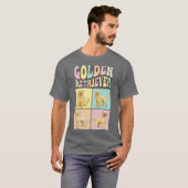 Golden Retriever T-shirt (Voorkant volledig)