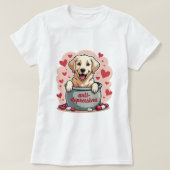 Golden Retriever T-shirt (Design voorkant)