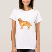 Golden Retriever T-shirt (Voorkant)