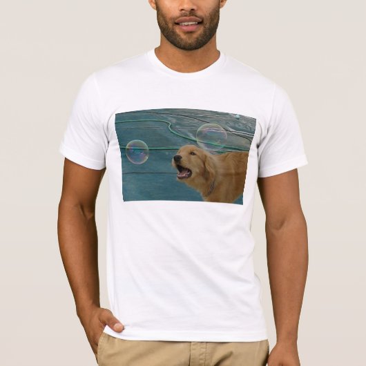 Golden Retriever T-shirt (Voorkant)