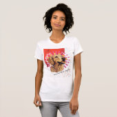 Golden retriever T-shirt (Voorkant volledig)