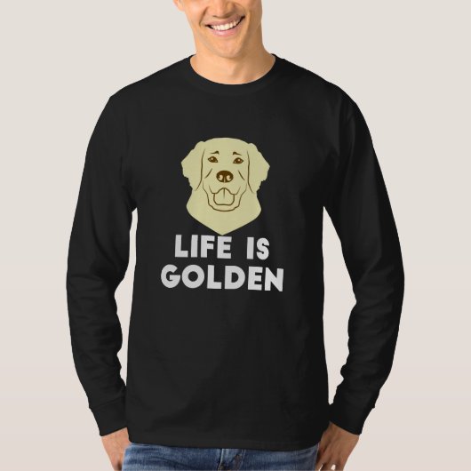 Golden Retriever T-shirt (Voorkant)
