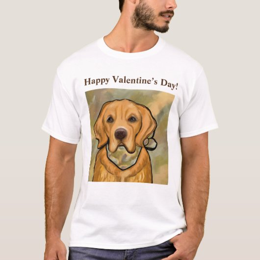 GOLDEN RETRIEVER T-SHIRT (Voorkant)