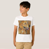 Golden Retriever T-shirt (Voorkant volledig)