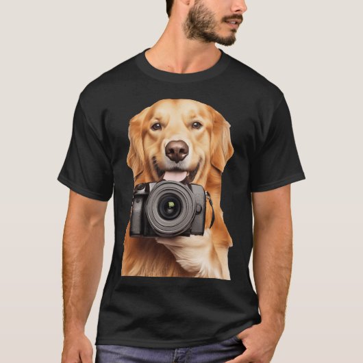 Golden Retriever T-shirt (Voorkant)