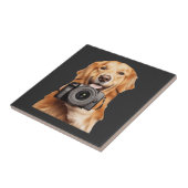 Golden Retriever Tegeltje (Zijkant)
