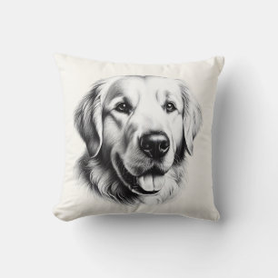 Golden Retriever tekenen Kussen