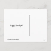 Golden Retriever Tell Santa Christmas Kaart (Achterkant)