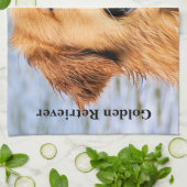 Golden Retriever Theedoek (Gevouwen)