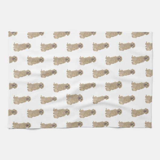 Golden Retriever Theedoek (Horizontaal)