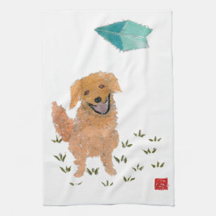 Golden Retriever Theedoek