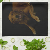 Golden Retriever Theedoek (Gevouwen)