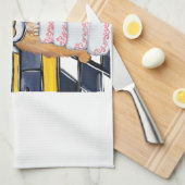 Golden Retriever Theedoek (Quarter Fold)