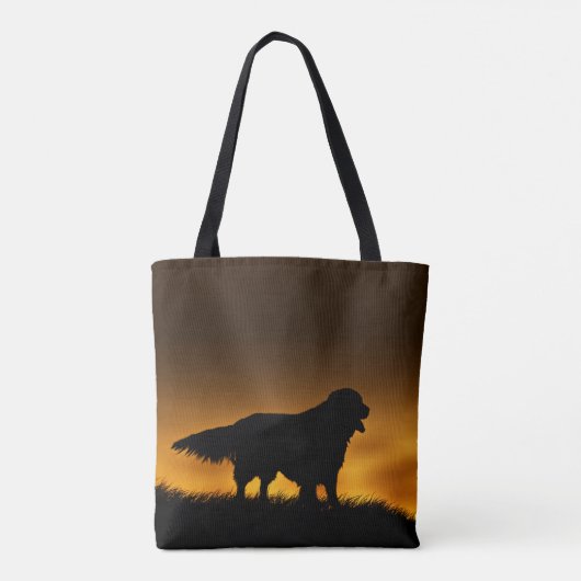 Golden Retriever Tote Bag (Achterkant)