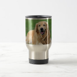 Golden Retriever Travel Mug Reisbeker