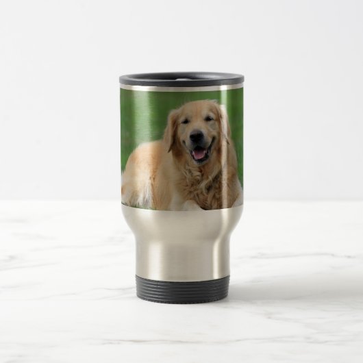 Golden Retriever Travel Mug Reisbeker (Center)