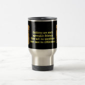 Golden Retriever Travel Mug Reisbeker (Center)