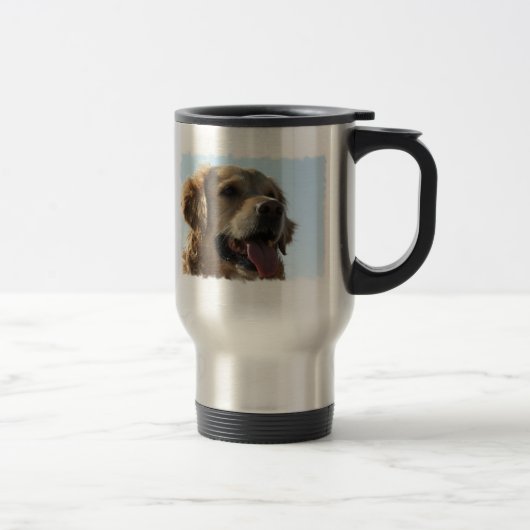 Golden Retriever Travel Mug Reisbeker (Rechts)
