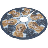 Golden Retriever Tree Skirt Kerstboom Rok (Gekanteld)