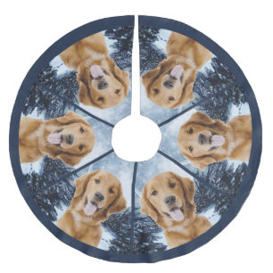 Golden Retriever Tree Skirt Kerstboom Rok