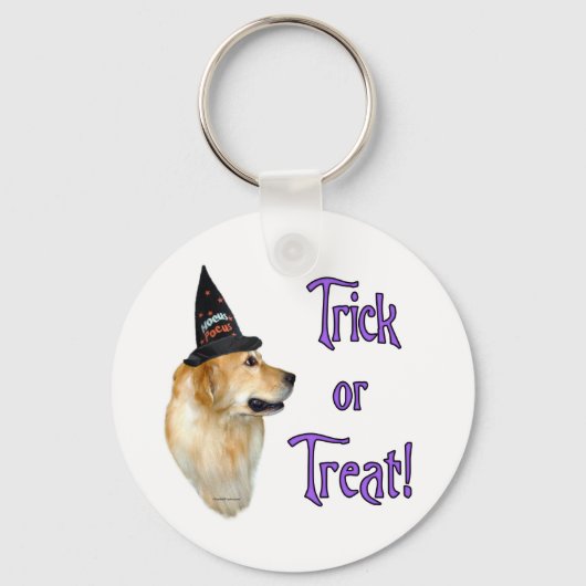 Golden Retriever Trick Sleutelhanger (Voorkant)