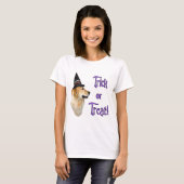 Golden Retriever Trick T-shirt (Voorkant volledig)