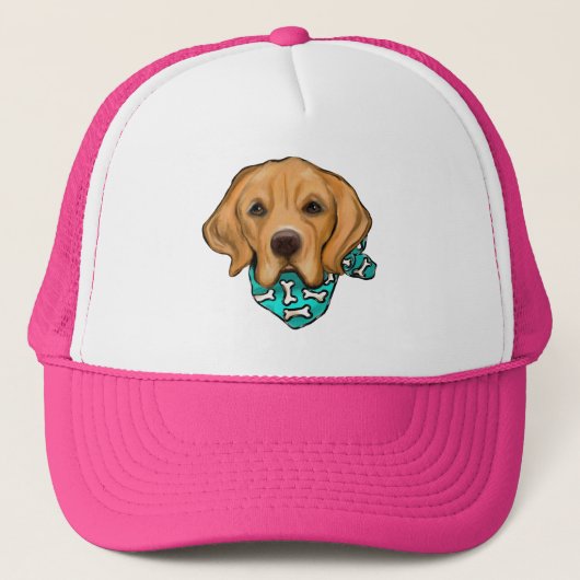 Golden Retriever Trucker Pet (Voorkant)