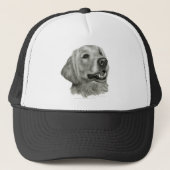 Golden Retriever Trucker Pet (Voorkant)
