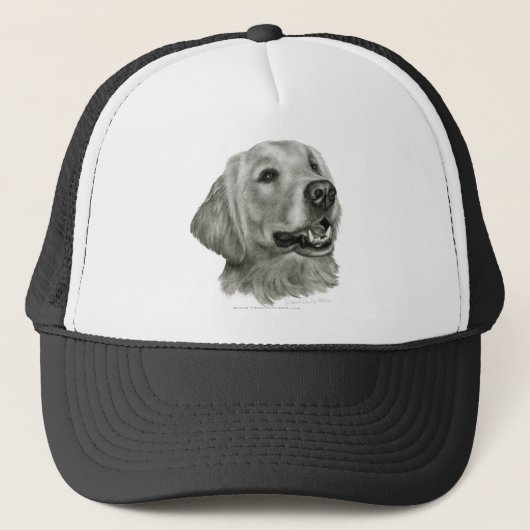Golden Retriever Trucker Pet (Voorkant)