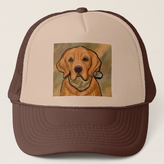 GOLDEN RETRIEVER TRUCKER PET (Voorkant)