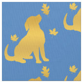 Golden Retriever tussen de valleien Stof (Close Up)