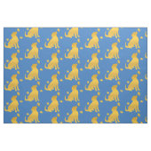 Golden Retriever tussen de valleien Stof (Fat Quarter)