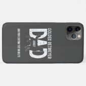 Golden retriever vader hond papa cadeau Case-Mate iPhone case (Achterkant (horizontaal))