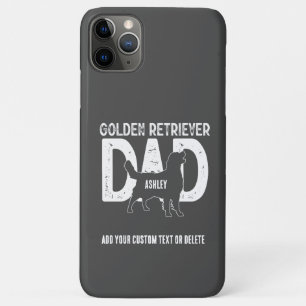 Golden retriever vader hond papa cadeau Case-Mate iPhone case