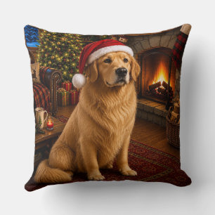 Golden Retriever Vakantie  Kussen