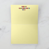 Golden Retriever Valentine Day's Card Feestdagen Kaart (Binnen)