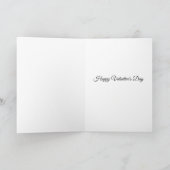 Golden Retriever Valentine's Day greeting card Bedankkaart (Binnen)