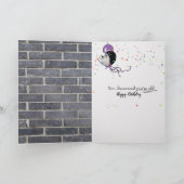 Golden Retriever Verjaardag Humor Kaart (Binnen)