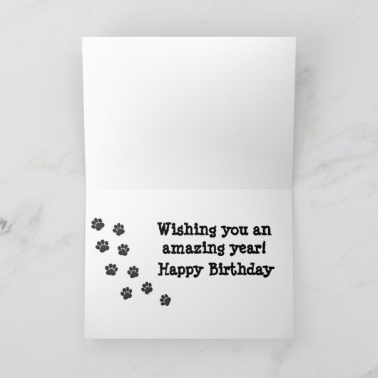 Golden Retriever Verjaardag Kaart Beste Mensen (Binnen)