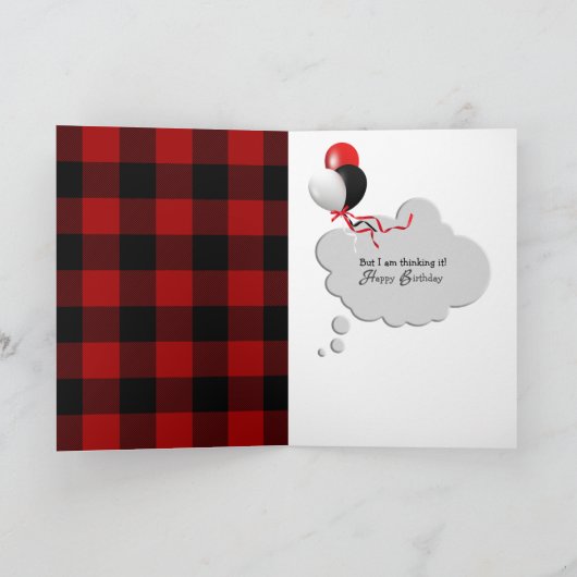 Golden Retriever verjaardag op plaid Kaart (Binnen)