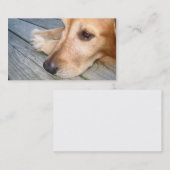 Golden Retriever Visitekaartje (Voorkant / Achterkant)