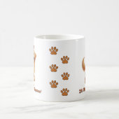 Golden Retriever, voeg de naam van de hond toe, ve Koffiemok (Center)