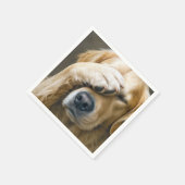 Golden Retriever vol ongeloof Servet (Hoek)