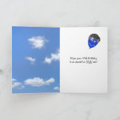 Golden Retriever voor 65e verjaardag Kaart (Binnen)